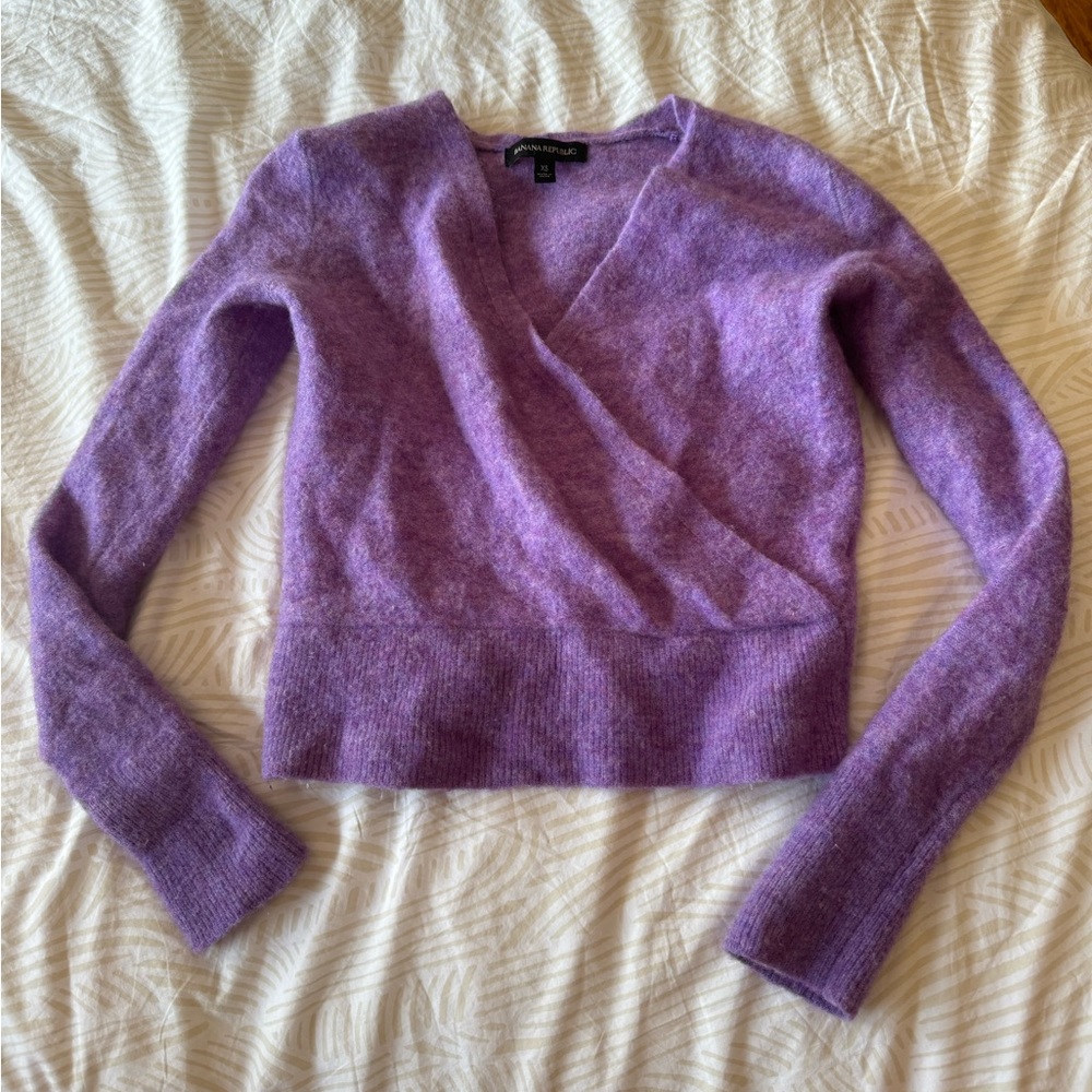 Wrap sweater 💜